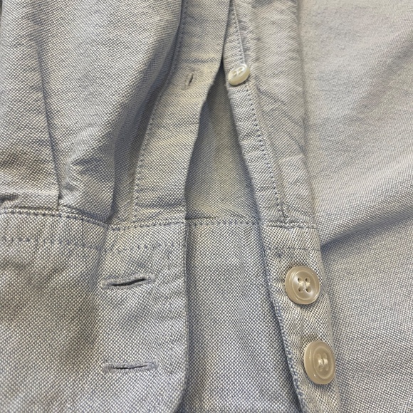 J Crew blue button up excellent used cond, size xxs - Picture 5 of 8